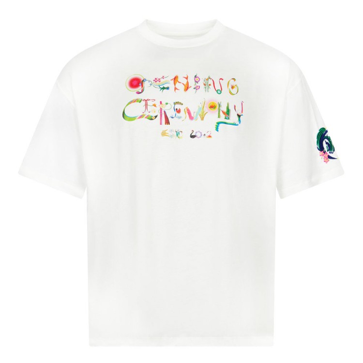 OPENING CEREMONY NAME PAINTING 2 T-SHIRT - WHITE,6472c3d5-385f-a4da-1d17-e81643a49b2a