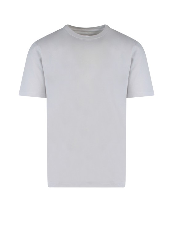 Maison Margiela Cotton T-shirt With Back Iconic Stitching In White