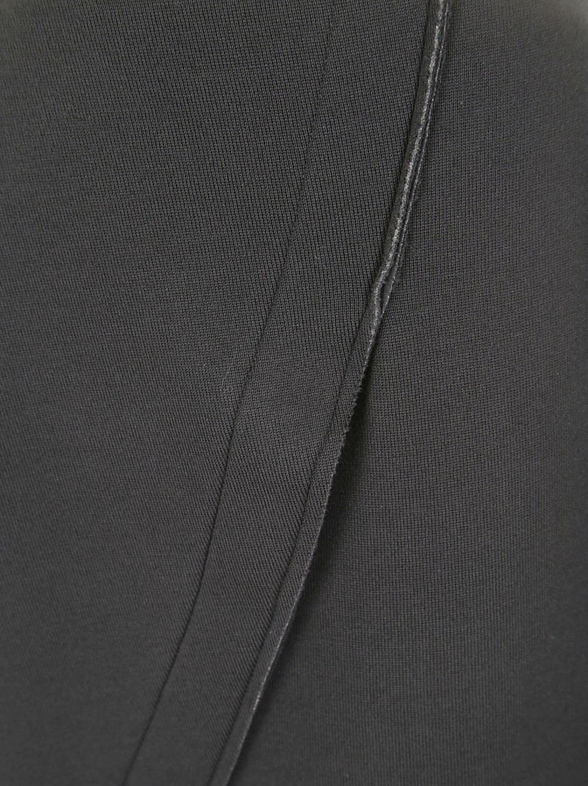 Stefano Mortari Scuba Skirt In Grey