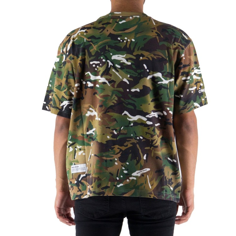 Shop Heron Preston Camouflage T-shirt In Grey