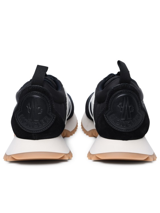Shop Moncler Pacey' Black Polyamide Sneakers
