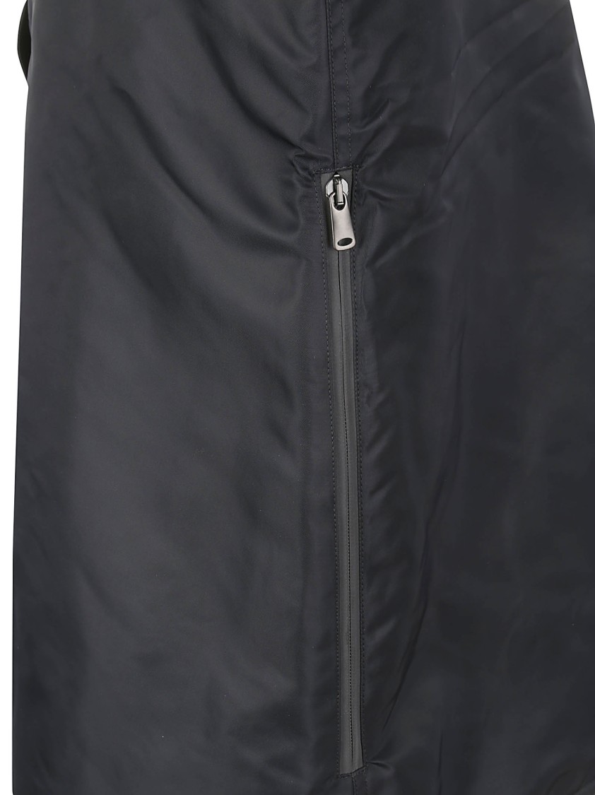 Coperni Logo-patch Bomber Cape In Black
