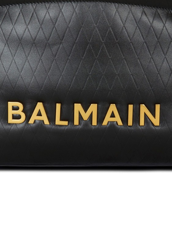 Shop Balmain 1945 Soft Tote Black Bag