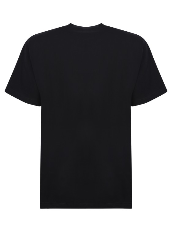 Shop Aries Slogan Print T-shirt In Black