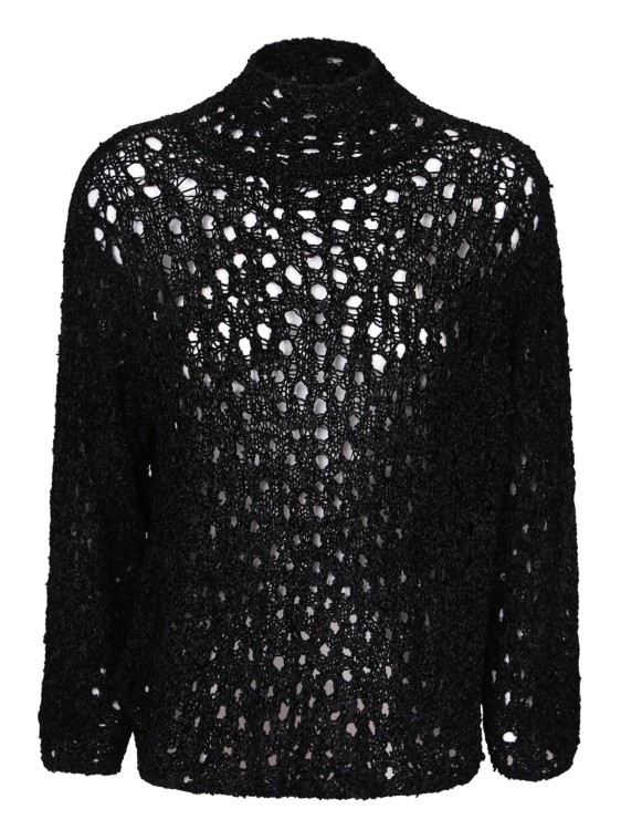 Shop Ssheena Long Sleeve Sweater In Black