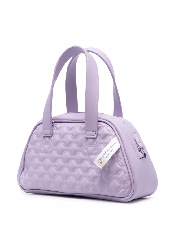 Shop Forbitches Light Blue Small Tote Bag In Purple