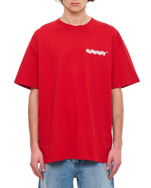 Carhartt S/s Fast Food T-shirt In Red