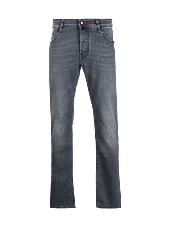 Jacob Cohen Grey Straight Cut Jeans
