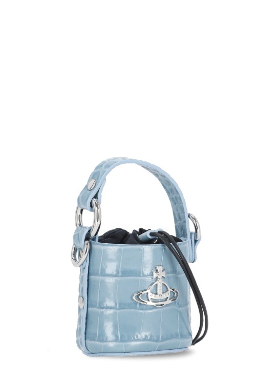 Shop Vivienne Westwood Mini Daisy Bag In Blue