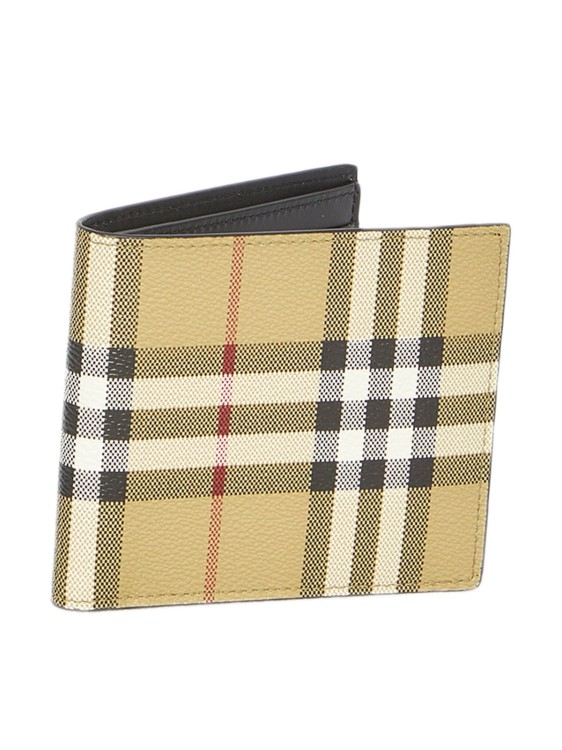 Burberry Check Motif Cardholder in Brown