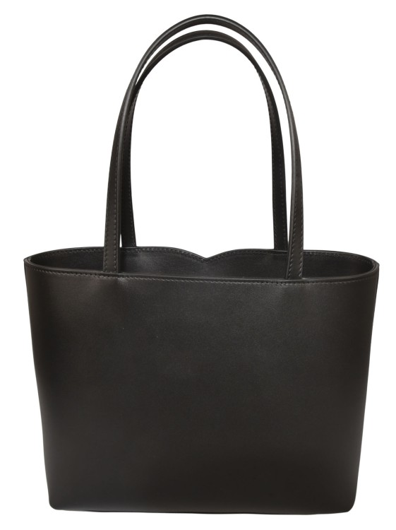Shop Dolce & Gabbana Small Dg Logo Tote Bag In Black