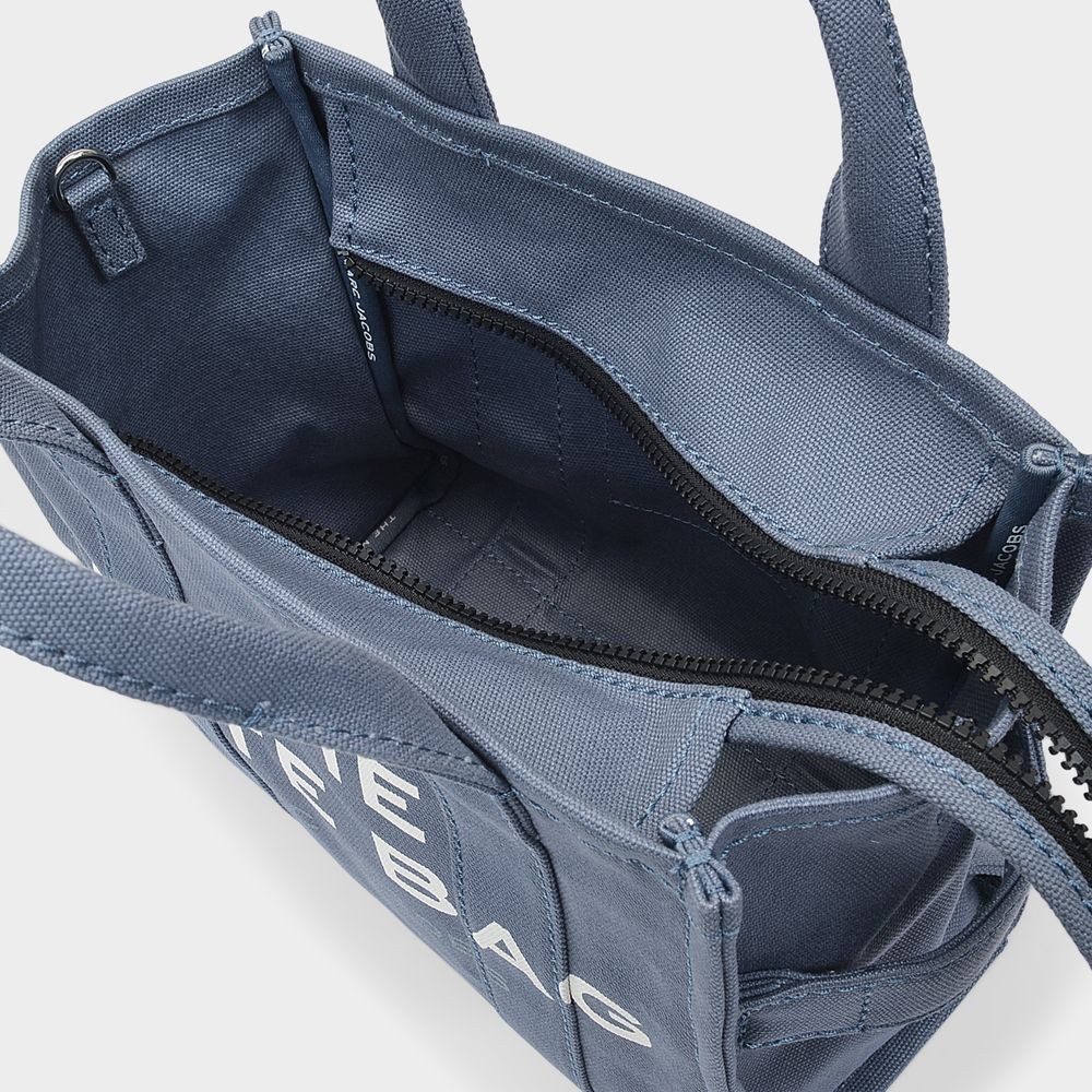 Marc Jacobs Small Traveler Tote Bag In Blue