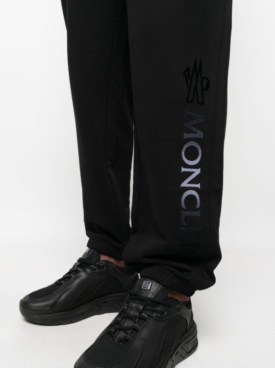 Shop Moncler Track Pants In Black
