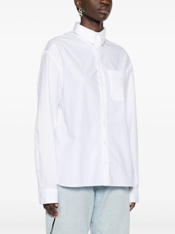 Shop Zadig & Voltaire Tyrone Pop Organic Cotton Shirt In White