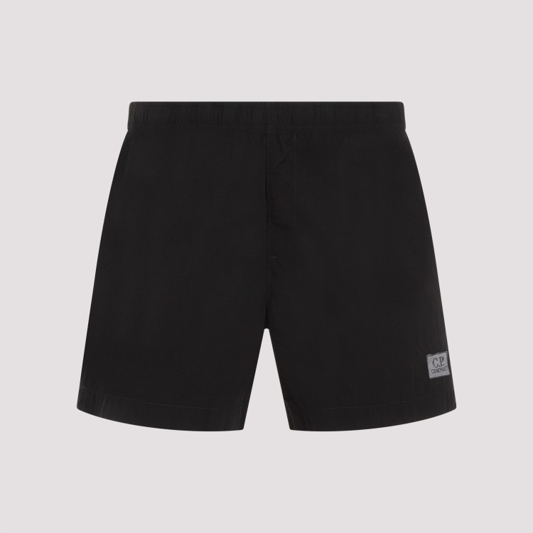 Shop C.p. Company Black Swim Shorts