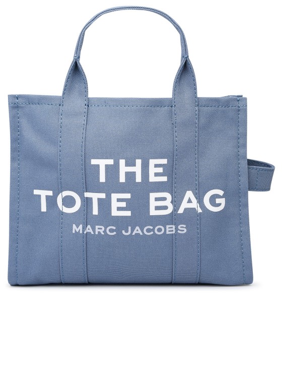 Marc Jacobs (the) Small Cotton Tote Bag In Blue