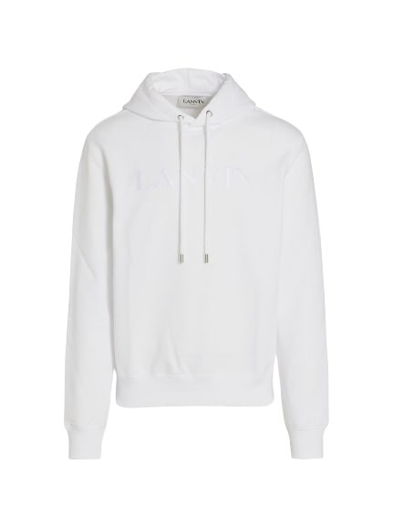 LANVIN EMBROIDERED-LOGO HOODIE,RM-HO0010-J210-A22