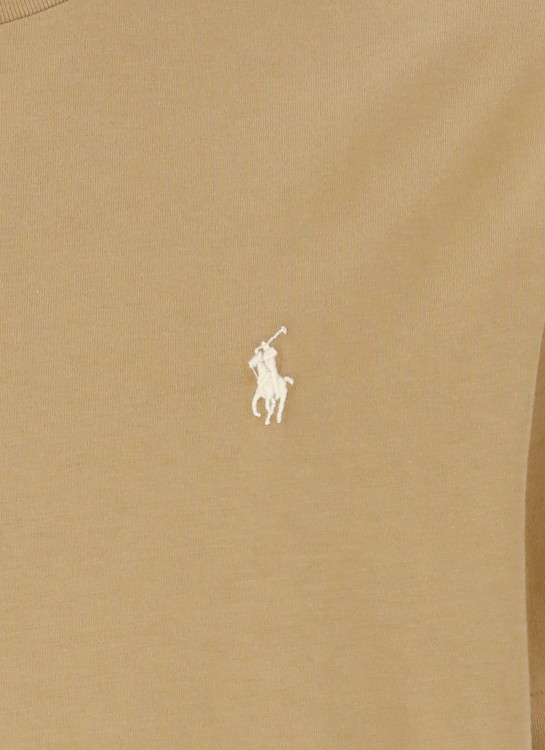 Shop Polo Ralph Lauren Pony T-shirt In Brown