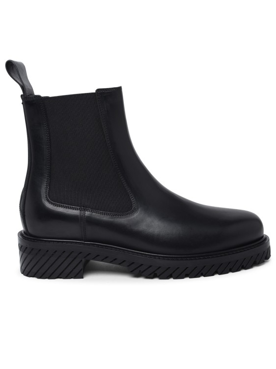 Shop Off-white Combat Boot In Black