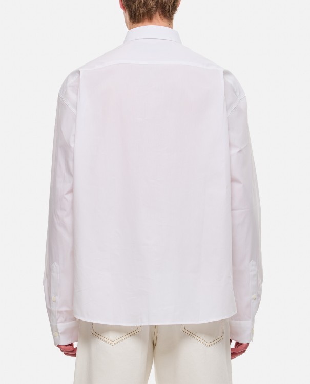 Shop Jacquemus Simon Shirt In White