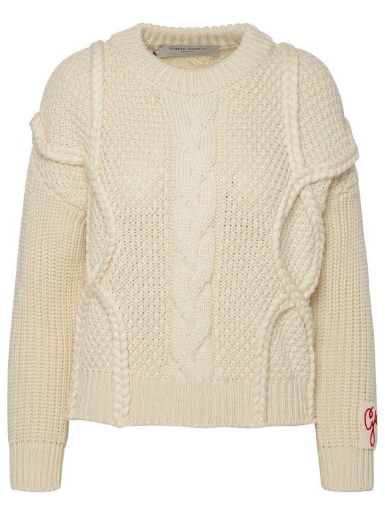 Marc Jacobs (the) Ivory Virgin Wool Sweater In Neutrals