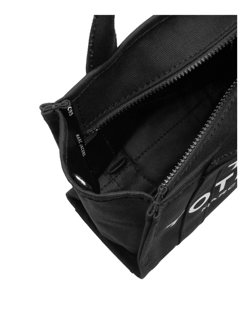 Marc Jacobs The Medium Bag In Canvas Black In Black