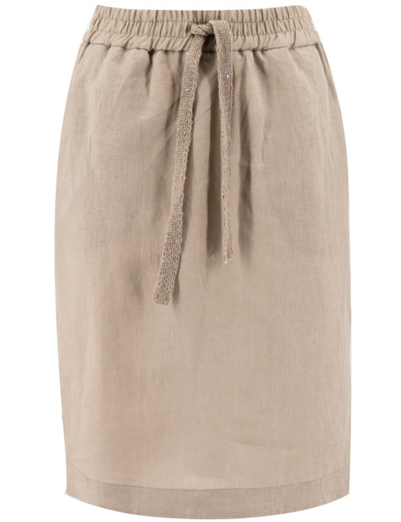 Le Tricot Perugia Skirt In Neutrals