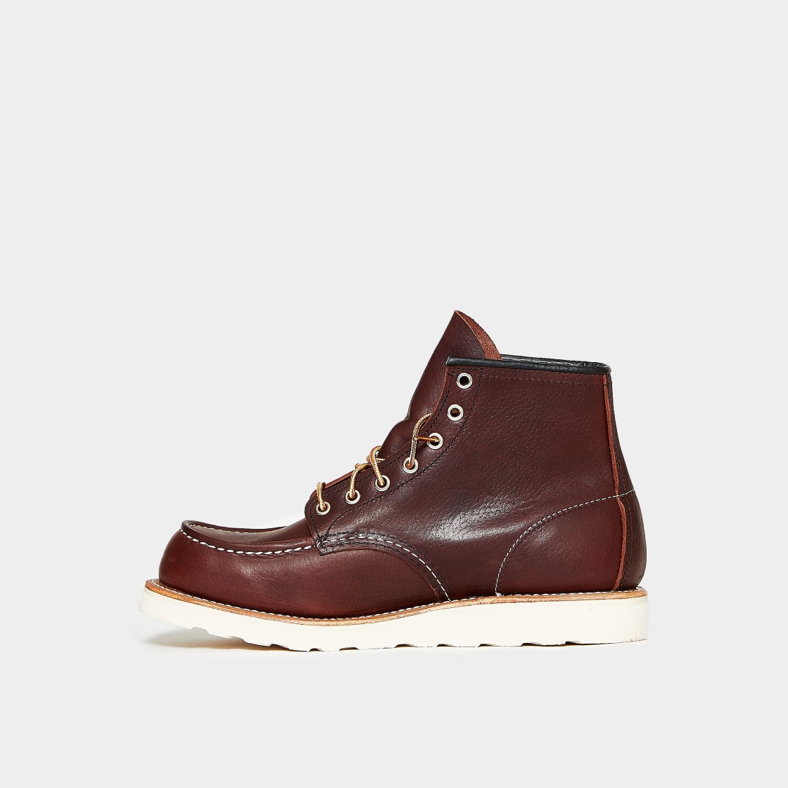 Shop Red Wing Lace Up Boots Moc Toe Brown Leather