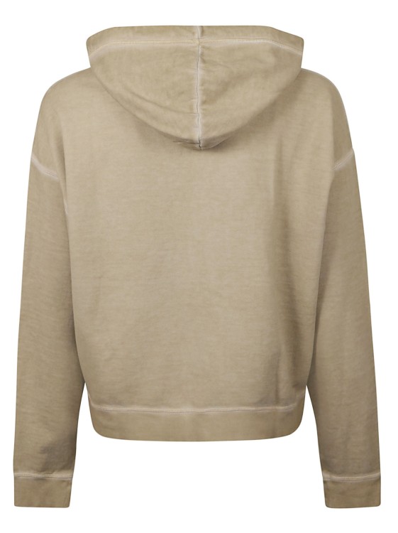 Shop Dsquared2 Light Beige Drop Shoulder Sweaters In Brown