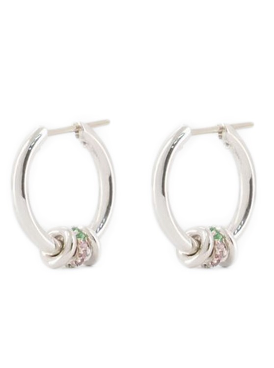 Spinelli Kilcollin Ara Ss Earring  - Green - Silver