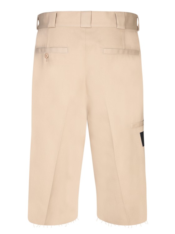 Givenchy Cotton-blend Bermuda Short In Neutrals