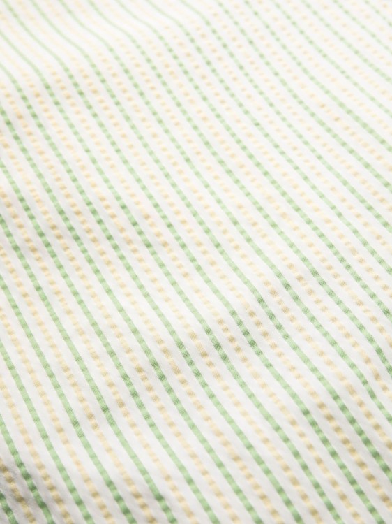 Shop Thom Browne Multicolored Striped Swim Shorts In White