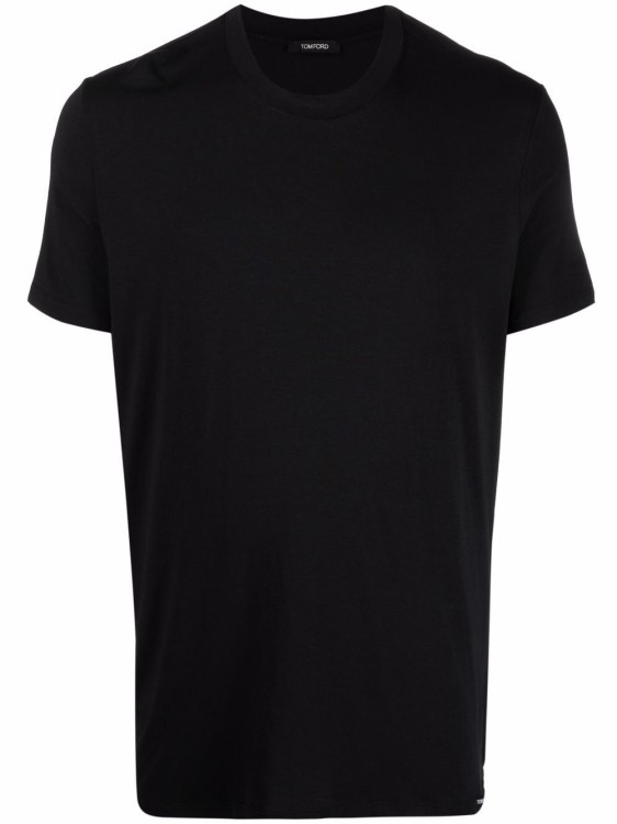 Tom Ford Short-sleeve T-shirt In Black