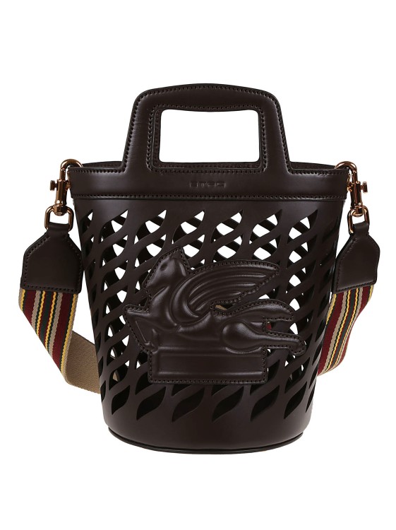 Etro Bucket Bag In Brown