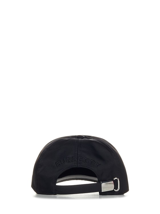 Shop Burberry Black Nylon Baseball Cap