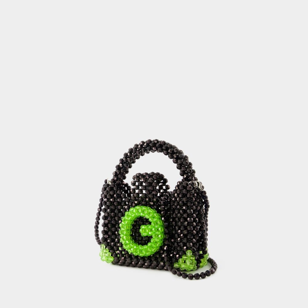 Germanier Beaded Bag - Beads - Black In Black