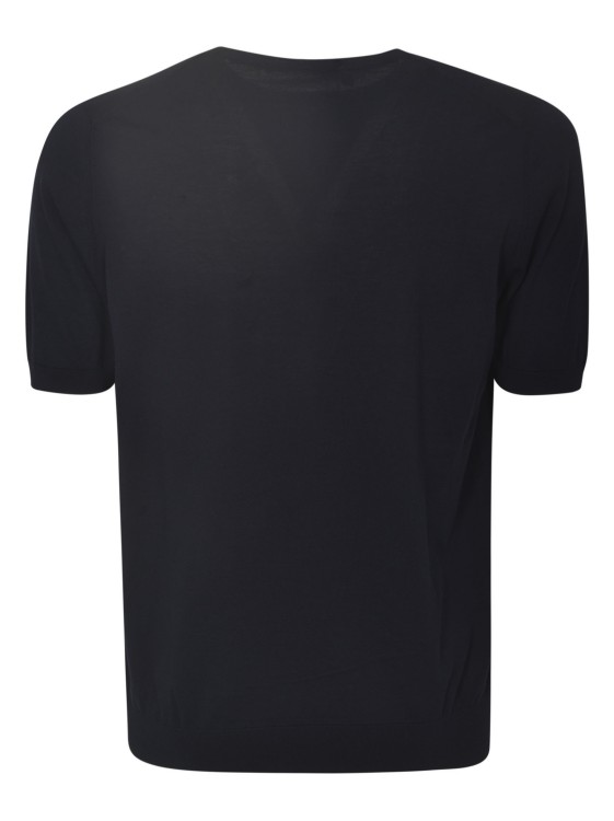 Shop Tagliatore Knit T-shirt In Black