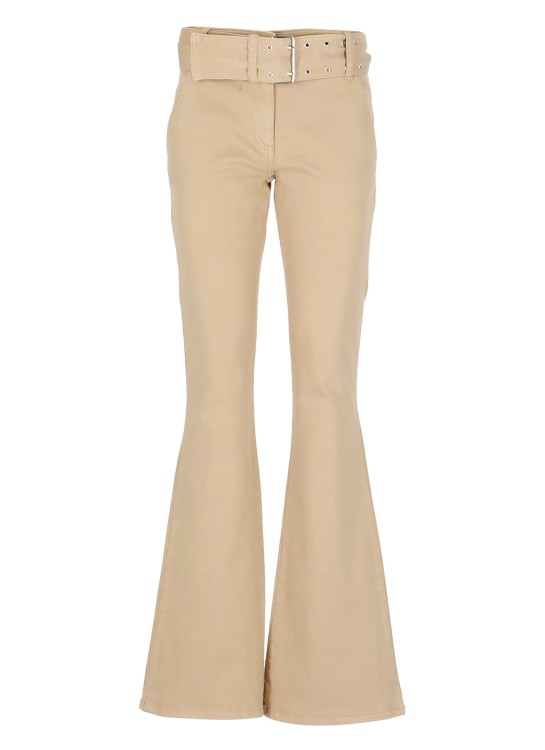 MOSCHINO COTTON FLARED  JEANS
