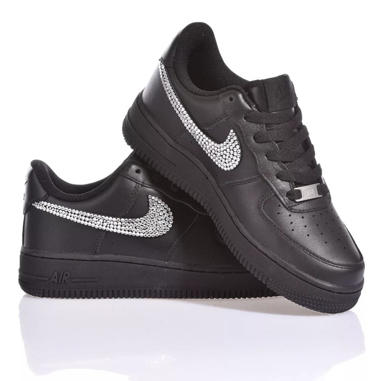 Shop Nike Black Air Force 1