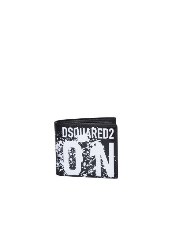 Dsquared2 Leather Wallet In White