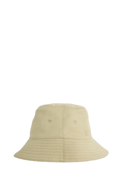 Burberry Reversible Cotton Blend Bucket Hat In Neutrals