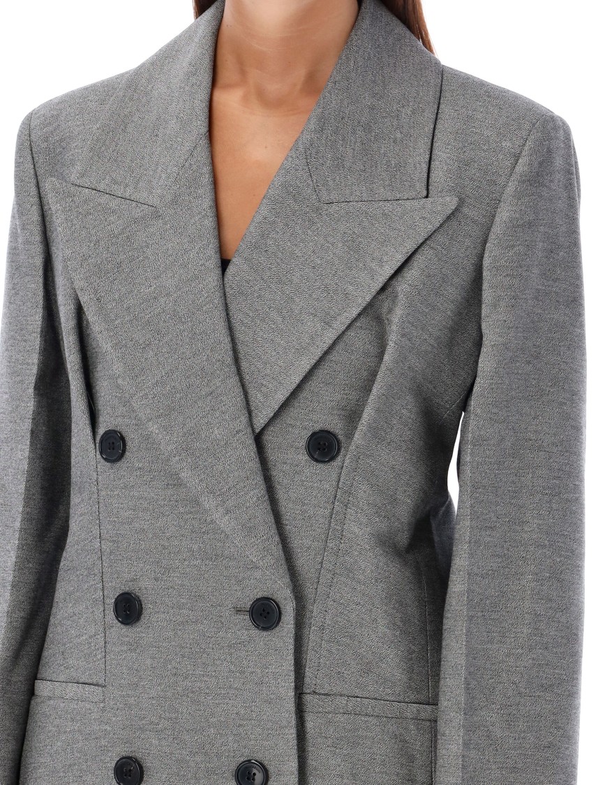 Shop Jw Anderson J. W. Anderson Hour Glass Blazer In Grey