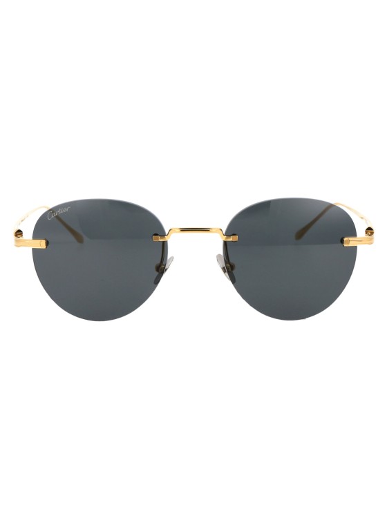 Shop Cartier Ct0331s In Gold