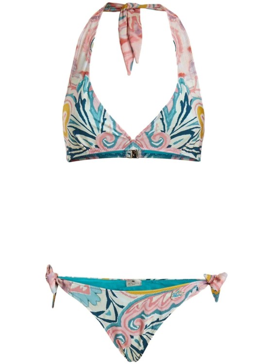 Shop Etro Multicolor Paisley Sunburst Swimsuit