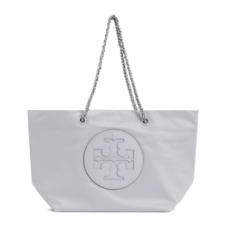 Tory Burch Ella Chain Tote Bag In Grey