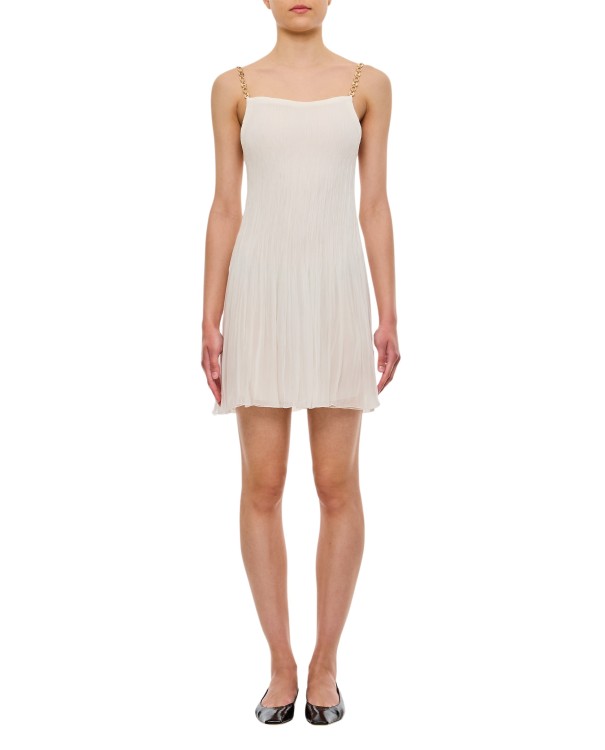 Shop Rabanne Short Dress In White