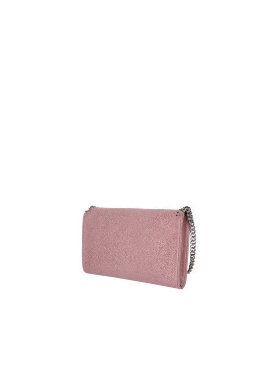Shop Stella Mccartney Chain Strap Cross-body Bag In Pink