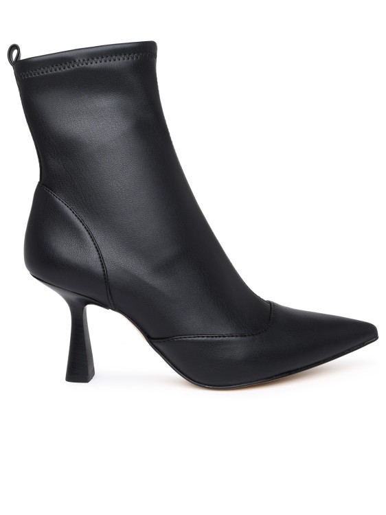 Shop Michael Michael Kors Clara Black Leather Ankle Boots