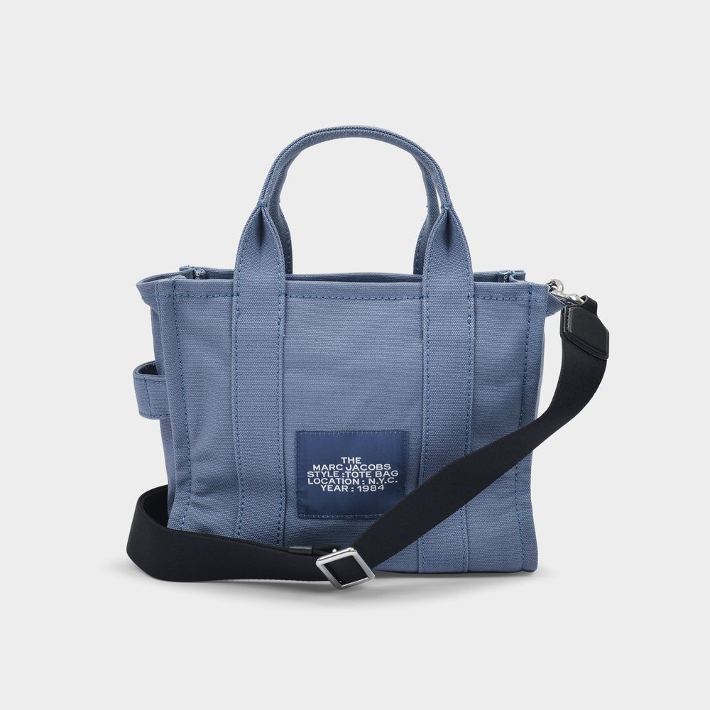 Marc Jacobs Small Traveler Tote Bag In Blue