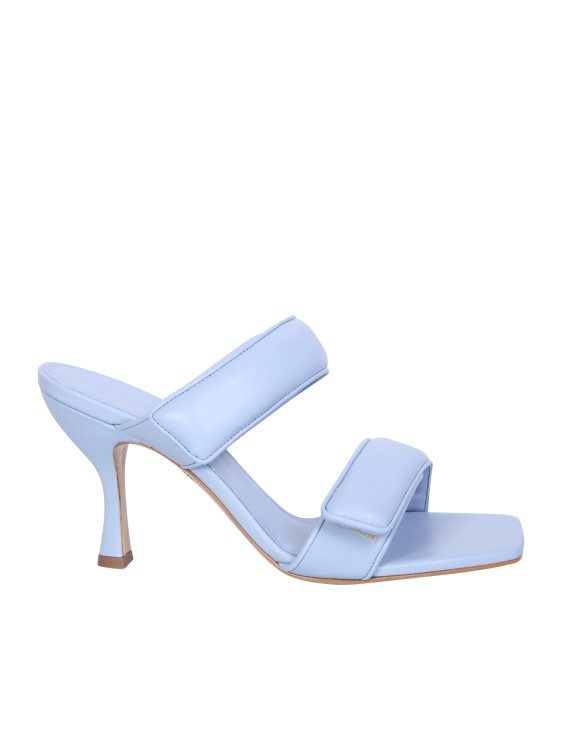 Gia Borghini High-heeled Light Blue Sandal